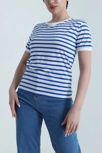 Camiseta de Algodón Casual Personalizada de Alta Calidad para Mujer, con Logotipo en el Cuello, Manga Larga, Cuello Acanalado, Botones, Transpirable y Sostenible para Verano - Product Image 5