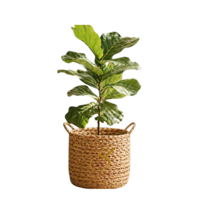 ชุดตะกร้าเก็บของสานมือจากผักตบชวา สำหรับซักผ้าและจัดระเบียบบ้าน - Product Image 4