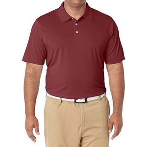 Camiseta de Manga Corta para Hombre, Diseño Sólido, Transpirable, de Secado Rápido, Spandex/Algodón, Tallas Grandes, Antiarrugas - Product Image 1