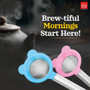 Nouvel ensemble de 12 passoires coniques en maille d'acier inoxydable pour thé et café, modèle Eagle en plastique - Product Image 4