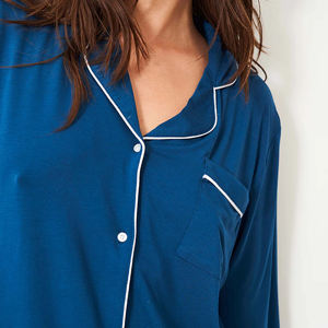 Conjunto de Satén de 2 Piezas para Mujer, 100% Algodón de Alta Calidad, Diseño Único, Informal, para Verano, Otoño, Primavera, Ropa de Dormir 2026 - Product Image 4