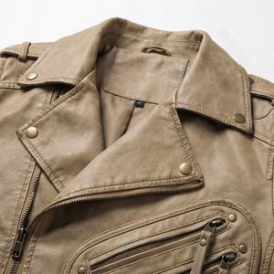 Veste de moto en cuir véritable pour homme de qualité supérieure, nouvelle arrivée, vestes de moto d'hiver, protections amovibles, personnalisables - Product Image 4