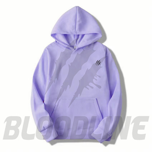 BLOODLINE Protège-genoux et coudes unisexe, motif griffe noire, en coton respirant, absorption des chocs, protection cycliste, fermeture auto-agrippante - Product Image 4
