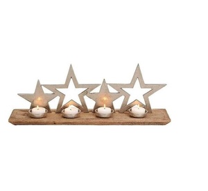 Festive Handmade Metal Christmas Decor Centerpiece With Elegant Design For Premium Interior Decoration - Product Image 1