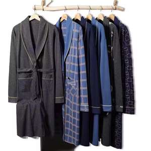 Albornoz de franela largo, suave y cálido, con capucha, para mujer, de talla grande, térmico, transpirable, grueso, con cintura elástica, para invierno, en stock local. - Product Image 5