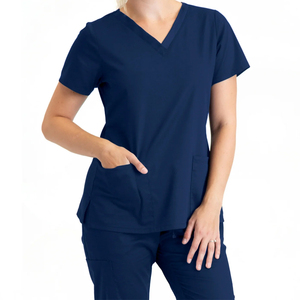 Custom Unisex Woven Cotton Blends Comfortable Nurse <b>Scrub</b> Sets Medical Jogger <b>Scrubs</b> Hospital Uniforms - Product Image 4