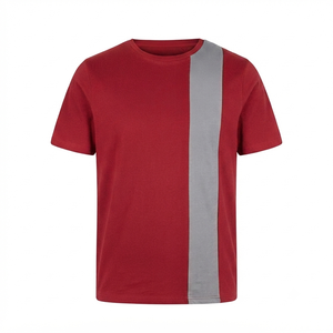 T-shirt à manches longues pour homme, couleur unie, col rond, 100% polyester, respirant et à séchage rapide, faible MOQ, dernier design - Product Image 1
