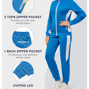 Conjuntos Deportivos para Mujer, Sudadera con Estampado Personalizado, Fácil de Usar, para Uso en Exteriores, Conjunto para Correr, Nuevo Diseño, Ropa Deportiva para Mujer - Product Image 6