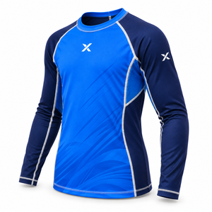 Maillots de bain à manches longues pour enfants et jeunes |   Violet Noir Vert Bleu Ciel Bourgogne |   Fabricant OEM ODM |   Vêtements de sport | - Product Image 3
