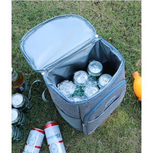 Bolsa Térmica para Picnic al Aire Libre, Reutilizable, Aislada, para Almuerzo, Ecológica, de Poliéster y EVA, en Oferta - Product Image 6