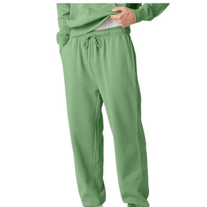 Pantalon de jogging décontracté vintage pour homme, coupe droite classique, taille ajustable, 100 % coton, écologique, anti-plis, idéal pour l'été - Product Image 2