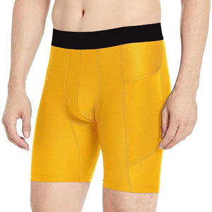 <b>Men</b> <b>Compression</b> <b>Shorts</b> Performance Wear Moisture Control Fabric <b>Shorts</b> For Gym Wholesales <b>Compression</b> Workout Pants Mesh Fitness - Product Image 3