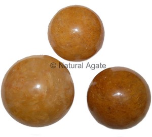 Herramienta de meditación, esfera de ágata marrón curativa - Product Image 5