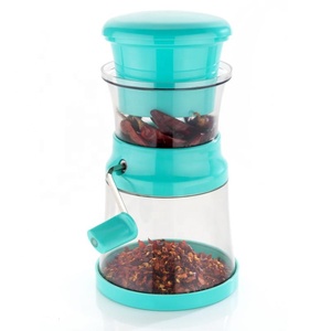 Accesorios de cocina de PVC, Cortador manual de verduras, picador de carne y comida, mini trituradora de ajo, trituradora y cortador de Chile y jengibre - Product Image 1