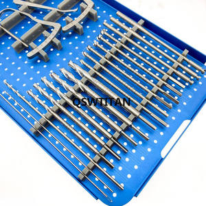 Juego de instrumentos quirúrgicos con guía de perforación tipo C para reconstrucción de LCA y LCP, instrumento manual para artroscopia de rodilla de Dentavex - Product Image 6