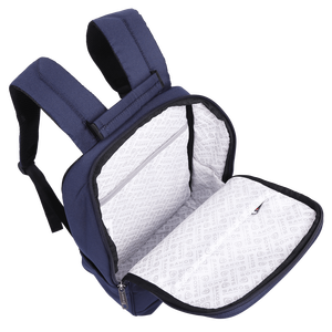 Sac à dos tendance pour ordinateur portable, étanche en polyester, 15,6 pouces, sacoche élégante pour voyage, vente en gros OEM en vrac - Product Image 5