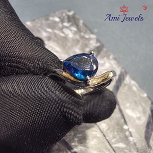 Anillo de Compromiso de Lujo en Oro Blanco de 10k con Diamantes, Certificado IGI, para Mujer - Joyería de Boda Simple y Brillante para Uso Diario - Product Image 1