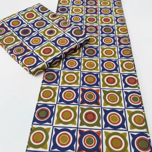 Tissu en coton Ankara imprimé africain de qualité supérieure pour robes de mode et décoration intérieure - Product Image 1