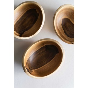 Tazones de Madera Natural para Servir Ensaladas, Hechos a Mano, Ecológicos, Utensilios de Cocina para el Hogar, Restaurantes y Fiestas - Product Image 6