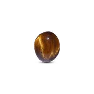 Natural Tiger Eye Loose Gemstone 10.2 Carat Calibrated for Fine Jewelry - Product Image 1