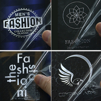 Autocollants en cristal DTF imperméables aux UV, personnalisés pour l'artisanat, le verre, les logos, les meubles, le bois, autocollants 3D métalliques dorés argentés, autocollants de marque