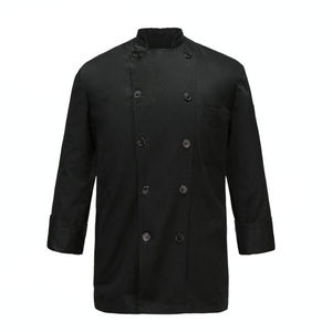 เสื้อเชฟดีไซน์ล่าสุด แบบ unisex ผ้าฝ้าย ติดกระดุม ระบายอากาศ กันน้ำ เหมาะสำหรับโรงแรม ร้านอาหาร และงานครัวระดับผู้บริหาร - Product Image 1