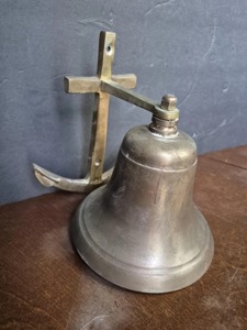 Campana de latón para barco/iglesia/campana colgante de latón para decoración de bodas/campana de latón para escuela, montada en la pared - Product Image 5