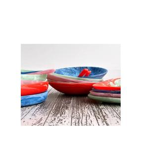 Elegante Tazón de Resina Moderno para Servir en la Mesa, para Frutas, Ensaladas, Bocadillos, Vajilla Decorativa para la Cocina - Product Image 1