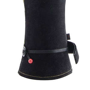 Gants de soudage en cuir de vache, résistants aux hautes températures, aluminisés, imperméables, anti-brûlures, pour l'hiver - Product Image 2