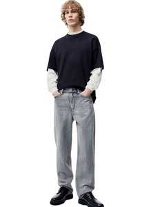 Haute qualité Top tendance nouveau Design 100% coton extensible Denim hommes Relax Ton cheville longueur jean au prix de gros usine - Product Image 6