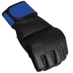 ถุงมือ MMA หนังทนทาน ดีไซน์เปิดฝ่ามือ รองรับข้อมือ น้ำหนักเบา ปรับได้ด้วยแถบตีนตุ๊กแก ปรับแต่งได้ เหมาะสำหรับการฝึกซ้อมกลางแจ้ง - Product Image 2