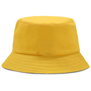 Unisex Solid Color <b>Bucket</b> <b>Hat</b> Canvas Wide Brim Lightweight Breathable Casual Outdoor Packable Adult Four Seasons - Product Image 1
