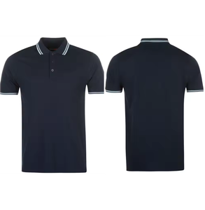 Camiseta Polo para Hombre OEM, 100% Algodón Pique, Logotipo Personalizado, Proveedor de Fábrica - Product Image 1
