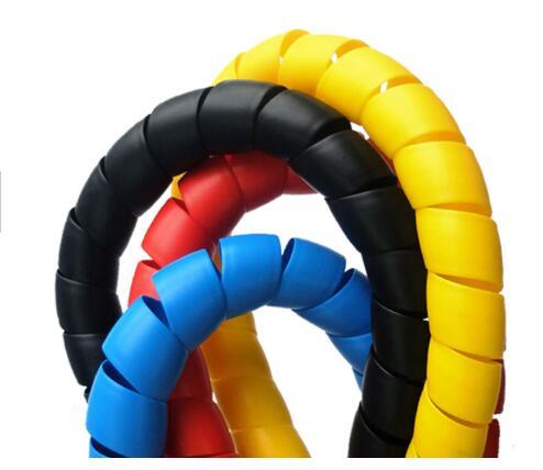 Easy-to-Install Cable Spiral Wrap Protectors With Custom Cutting Service