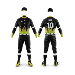 Uniforme de Béisbol Estampado de Alta Calidad 2026, 100% Poliéster, Transpirable, de Secado Rápido, Personalizable, Ropa de Equipo al por Mayor, REDEX SPORTS - Product Image 4