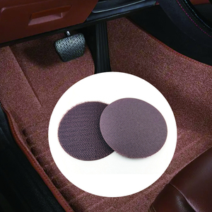 Chinese Fabrikant Van Ronde Fleece Haak En Lus Tape Zonder Vangst | <span class=keywords><strong>2</strong></span>-11Cm Breedte En Aangepaste Vormen Ondersteuning - Product Image 2