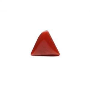 Natural Red Coral Oval Cabochon 10.65 Carat Loose Gemstone for Fine Jewelry - Product Image 2