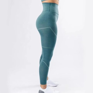 เลกกิ้งออกกำลังกายโยคะสำหรับผู้หญิง ทรงเข้ารูป ยาวถึงเข่า เนื้อผ้าถักบางเบา ระบายอากาศได้ดี ป้องกันแบคทีเรีย เอวสูง เซ็กซี่ ขายดีประจำปี 2026 - Product Image 4