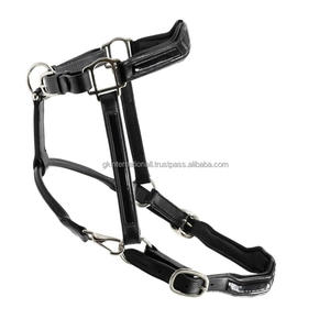 Custom Luxury Horse Riding Halters <b>Adjustable</b> <b>square</b> Horse Halter Buckles Western High Quality Patent Leather Horse Halter - Product Image 5