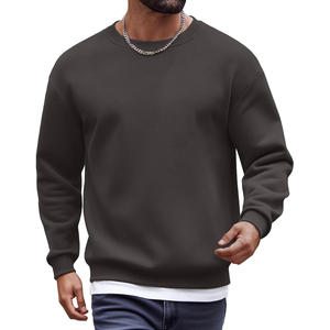 Sudadera de Cuello Redondo Personalizada con el Mejor Diseño para Hombre, Estilo Urbano, 100% Algodón, Oversize, Hombros Caídos, Sudadera de Moda - Product Image 1