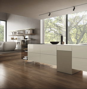 Gabinetes de Cocina Modernos Europeos Personalizados de JY Project, Montados en la Pared, Construcción Ecológica de MDF, Duraderos y Fáciles de Armar - Product Image 4