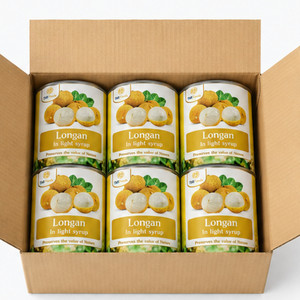 Longanes en conserve de qualité supérieure à prix abordable, fabriquées au Vietnam, très vendues, savoureuses, emballées en conserve de 30 oz - Product Image 1