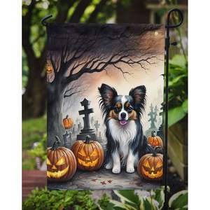 Papillon Spooky Halloween <b>Garden</b> <b>Flag</b> Multicolor Decorative Mailbox & Patio Banner for Yard & Lawn Artwork for Patio Flower Beds - Product Image 3