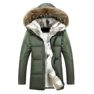 Chaqueta Acolchada con Capucha y Cierre para Hombre, Diseño Casual con Estampado, Cuello Alto, Personalizable, Transpirable y Ecológica, Venta al Por Mayor 2024 - Product Image 2