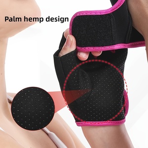 Gym Weightlifting <b>Gloves</b> for Workout Training with Anti Slip Palm Grip and Durable Breathable Material Weightlifting <b>Glove</b> - Product Image 4