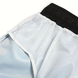 Maillot de bain pour homme personnalisé 100% short de plage en polyester avec motif sublimé de style décontracté design solide pour une utilisation en salle de sport - Product Image 6