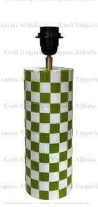 โคมไฟตั้งโต๊ะศิลปะป๊อปที่ทันสมัยทำด้วยมือพร้อมโคมไฟเรซินกระดูกและการฝังกระดูก - Product Image 2