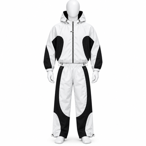 Factory <b>Waterproof</b> Quick Dry Lightweight High Quality Custom logo & Color Mens Soft Windbreaker Jogging Streetwear <b>Tracksuit</b> - Product Image 2