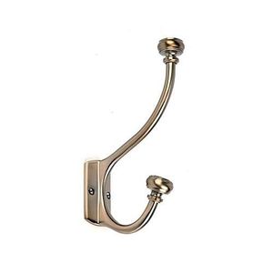 Stylish Brass <b>Wall</b> <b>Hooks</b> Premium Hanging Rack For Bathroom Bedroom Hallway Decorative Storage Organization Accessories Solutions - Product Image 2