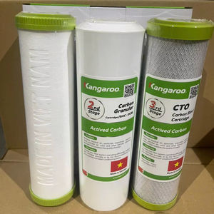 Pack de filtres 3 en 1 PP UDF CTO, emballé dans une boîte couleur. Fabriqué au Vietnam avec charbon actif. Prix de gros. - Product Image 1